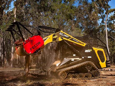 best compact track loader for mulching|mini skid steer forestry mulcher.